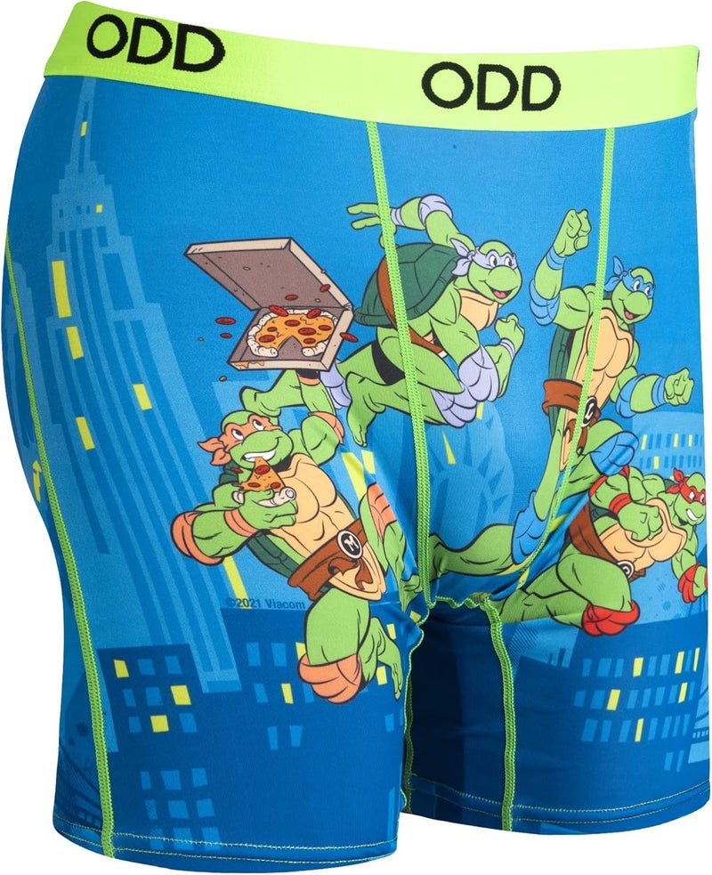 Odd Sox , Funny Men's Boxer Briefs Underwear, TMNT, Teenage Mutant Ninja Turtles - Image 3
